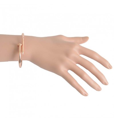 Bracelet clou, rose gold